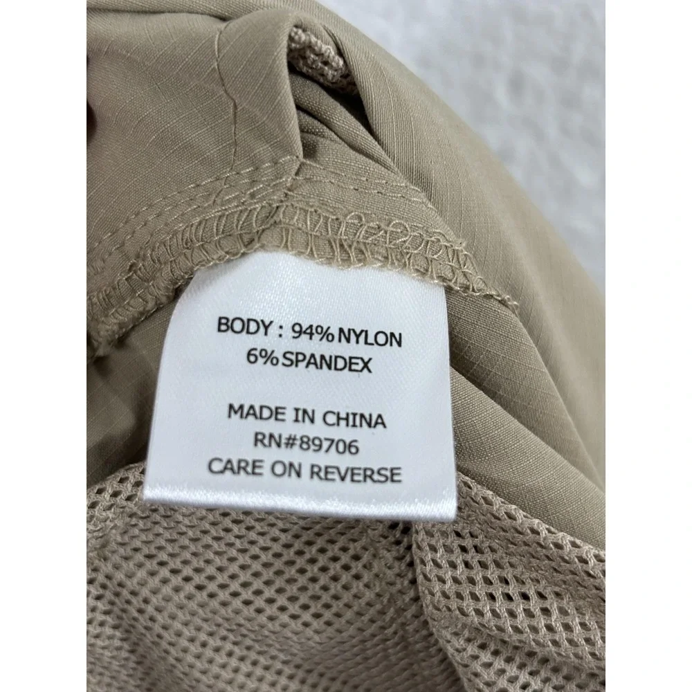 Propper Pants Mens 28x30 Khaki Summerweight Tactical Ripstop Quick Dry UPF 50‎